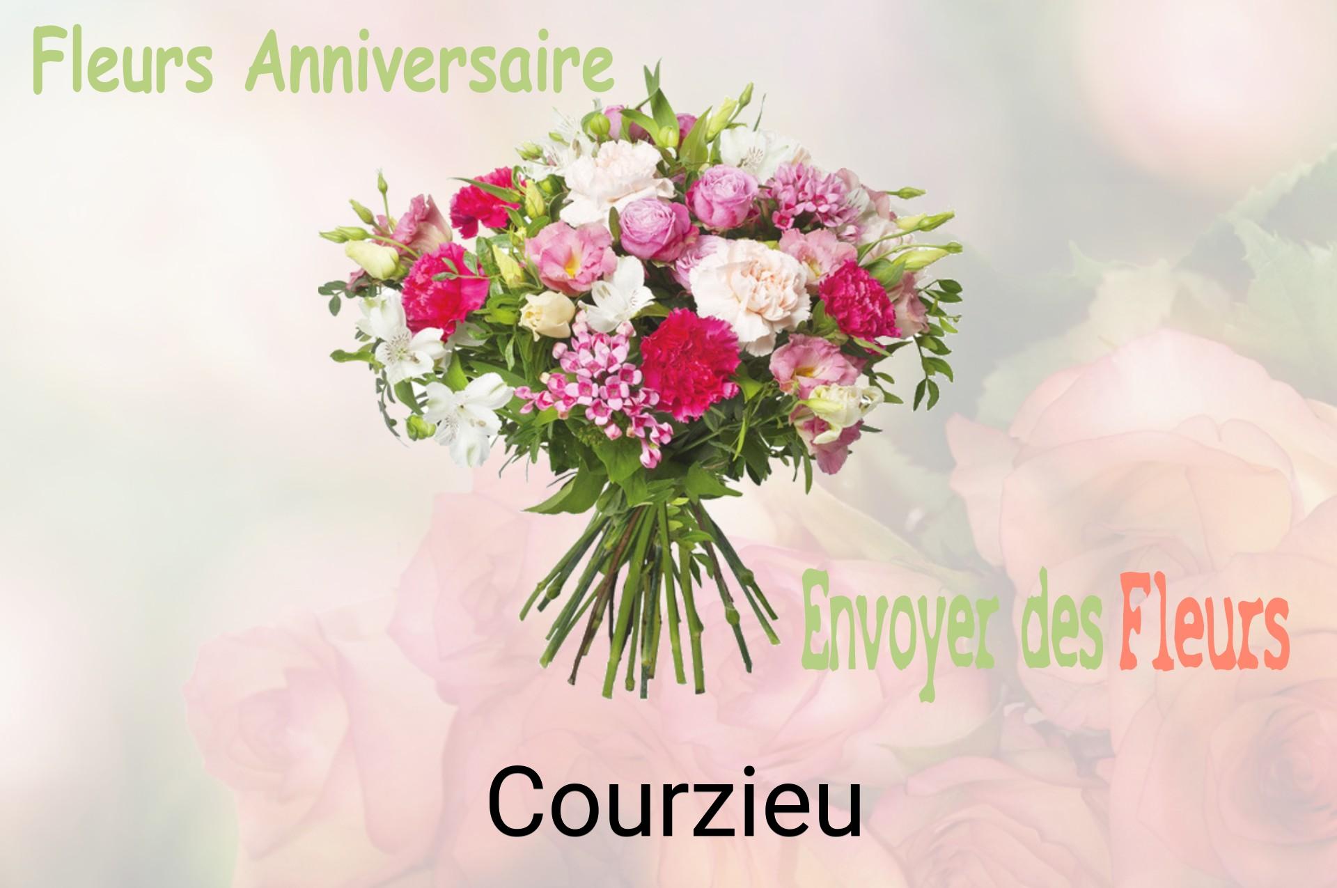 Bouquet de fleurs d’anniversaire livré à Courzieu