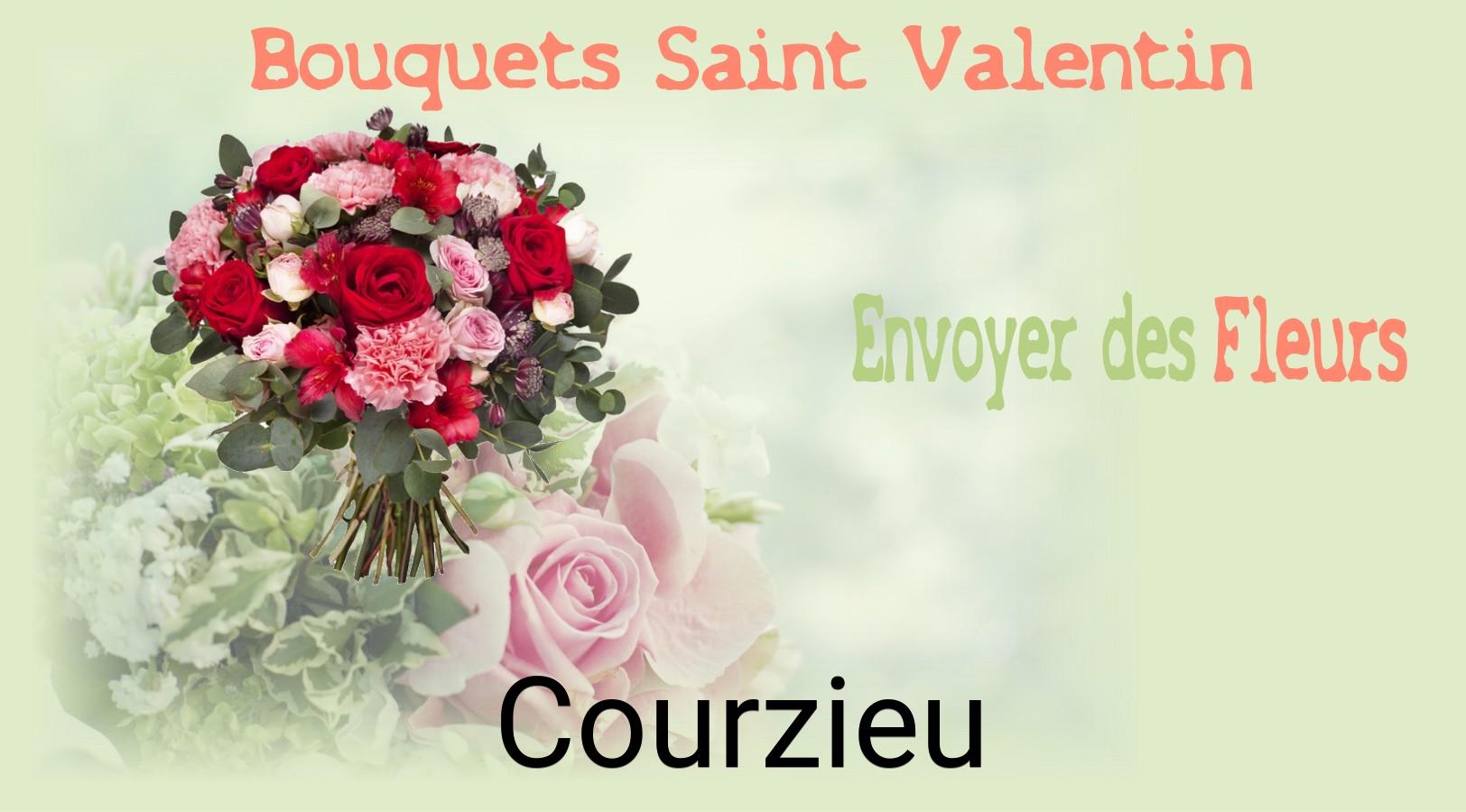 Roses de Saint-Valentin livrées à Courzieu